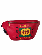 Gucci GG Logo Red Large Waistbag 2