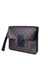 Louis Vuitton S Lock Monogram Macassar Pochette 2