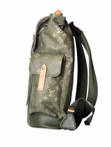 Louis Vuitton Christopher Monogram Kaki MM Backpack 4