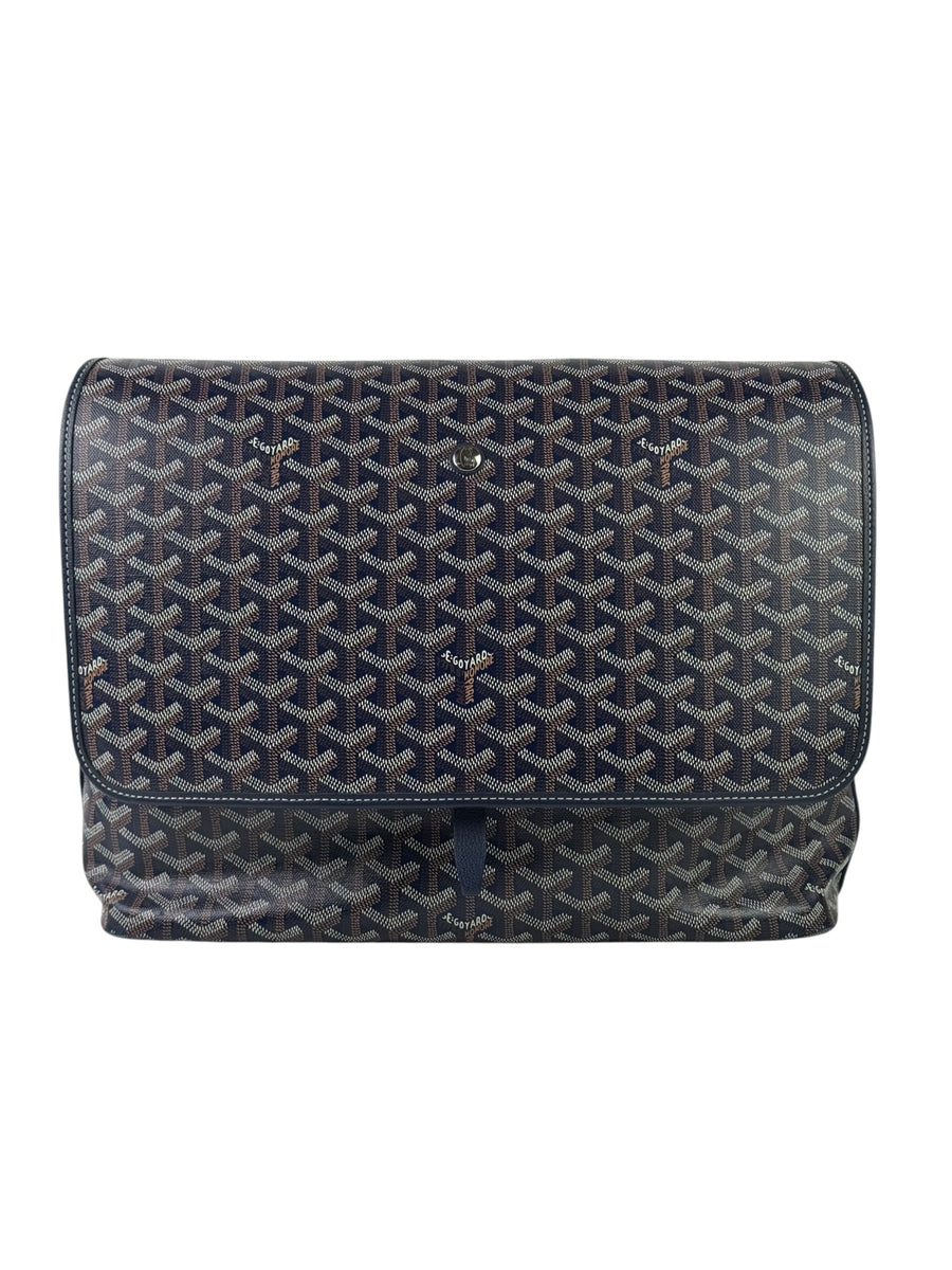 Goyard Capitaine Navy Messenger Bag
