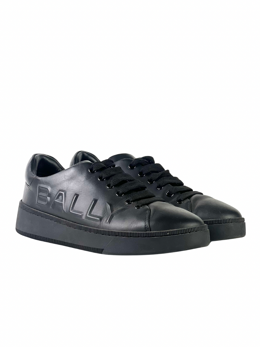 Bally Black Logo Sneakers