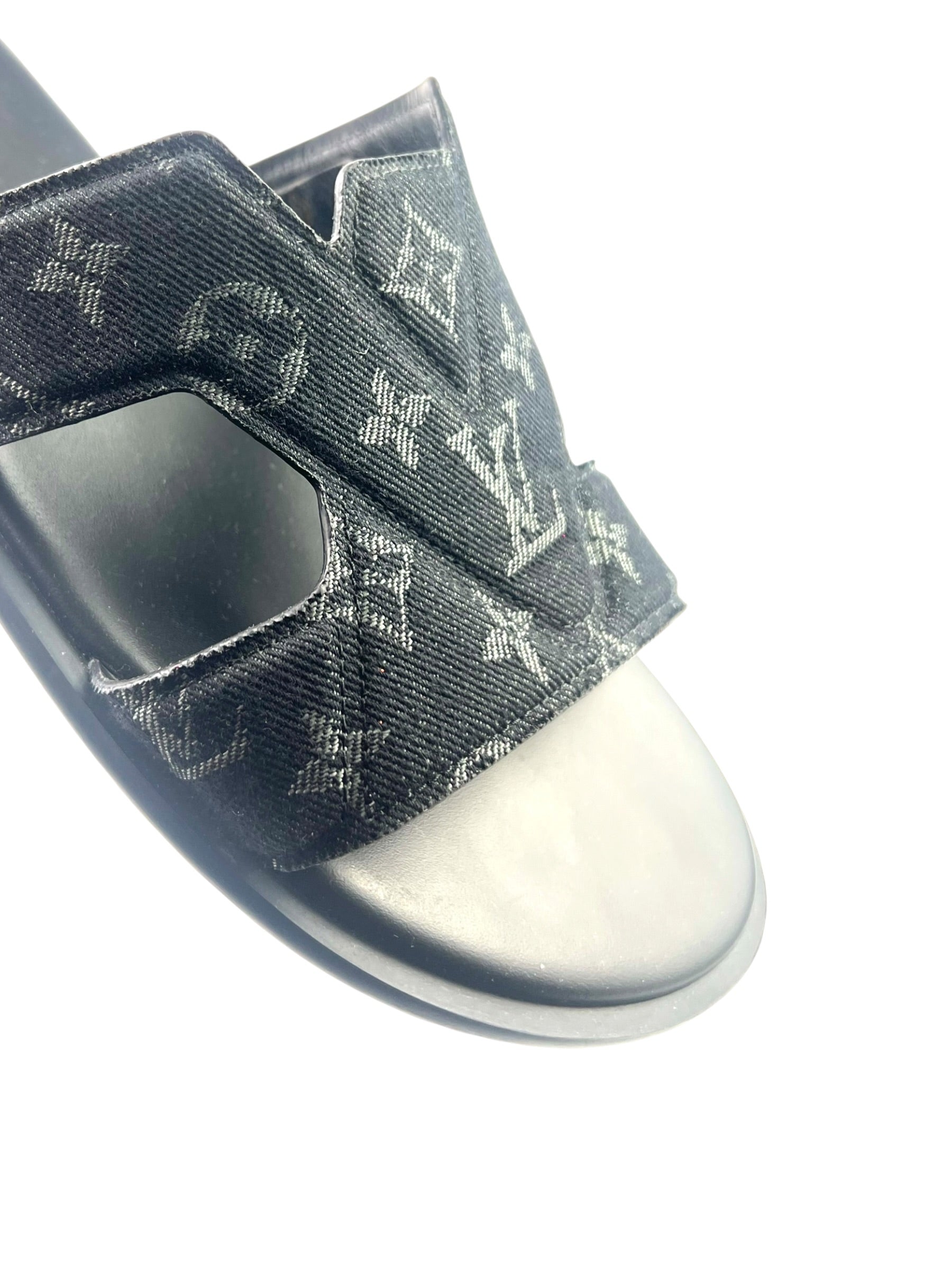 Louis Vuitton Oasis Monogram Denim Sandals