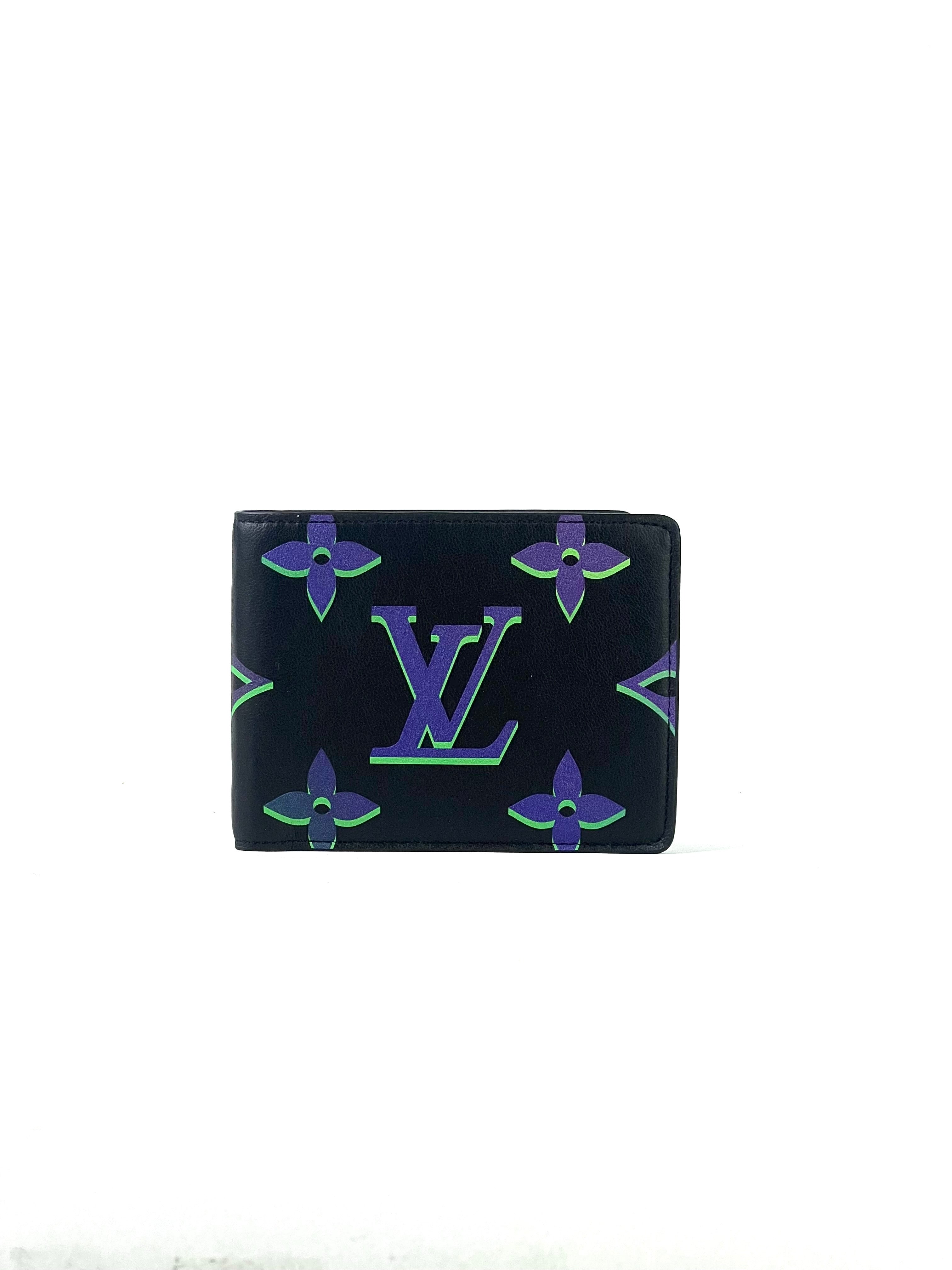 Louis Vuitton Monogram Spotlight Leather Multiple Wallet
