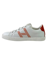 Hermès Advantage White Leather Sneakers 3