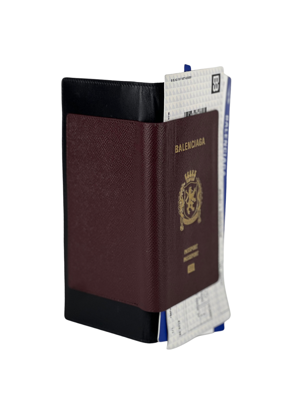 Balenciaga Passport Leather Long Wallet