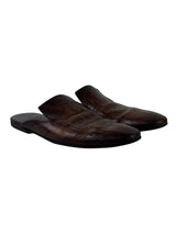 Berluti Scritto Chyrus Brown Mules 1