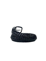 Zegna Black Leather Belt 2
