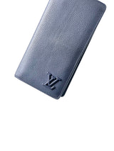 Louis Vuitton Aerogram Marine Long Wallet 5