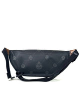 Berluti Kriss Van Assche Leather Trimmed Canvas Logo Waistbag 4
