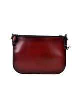 Berluti Scritto Red Salmon Nino Duo Venezia Leather Messenger Bag 6