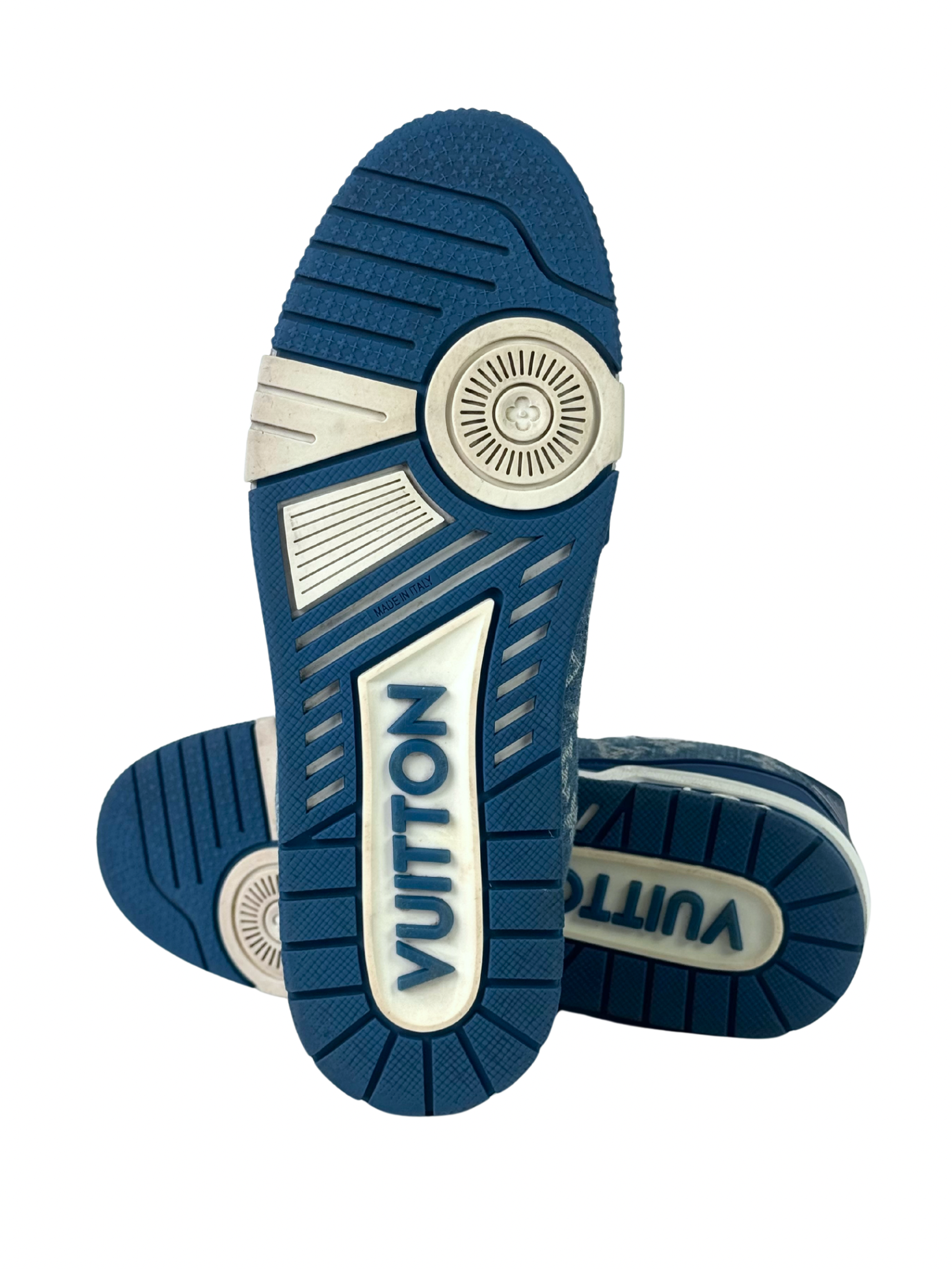 Louis Vuitton Trainer Monogram Denim Blue Sneakers