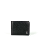 Louis Vuitton Metal Logo Taiga Leather Multiple Wallet 1