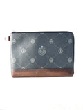Berluti Kriss Van Assche Canvas Nino GM Clutch