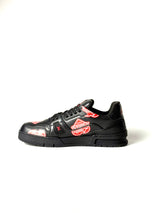 Louis Vuitton x Nigo Calf Leather Black Trainer Sneakers 3
