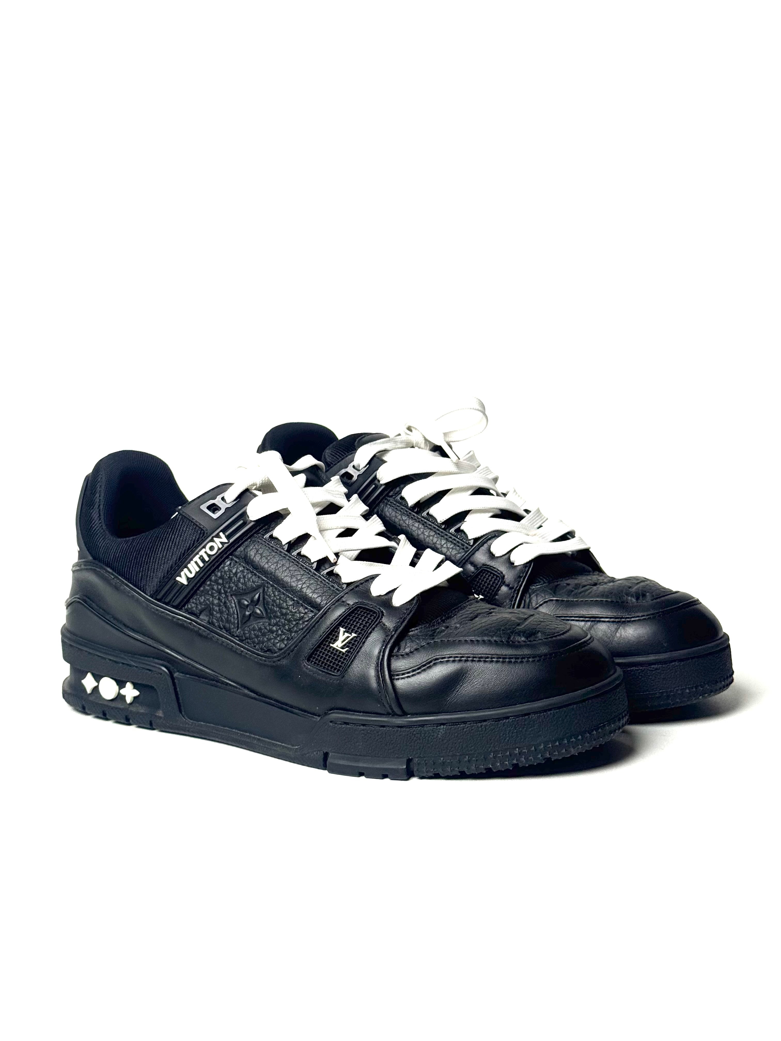 Louis Vuitton Trainer Monogram Black Sneakers