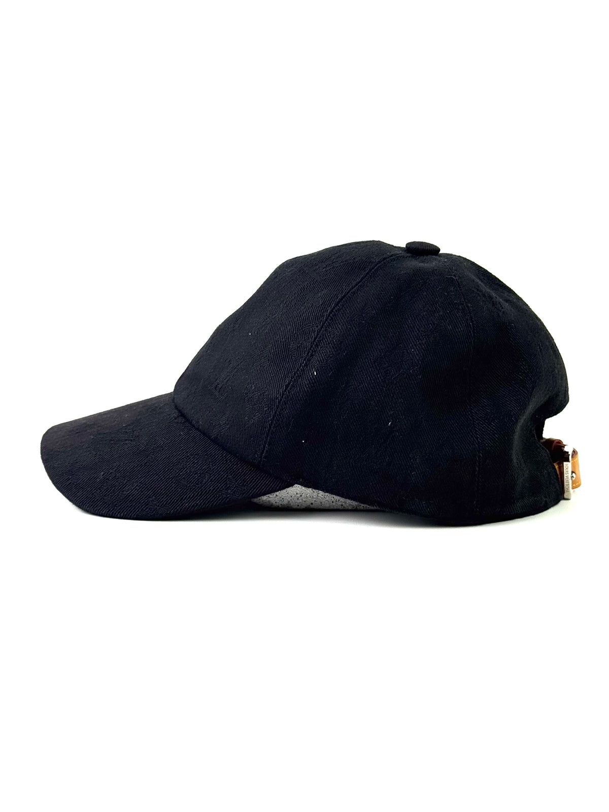Louis Vuitton Monogram Denim Black Baseball Cap