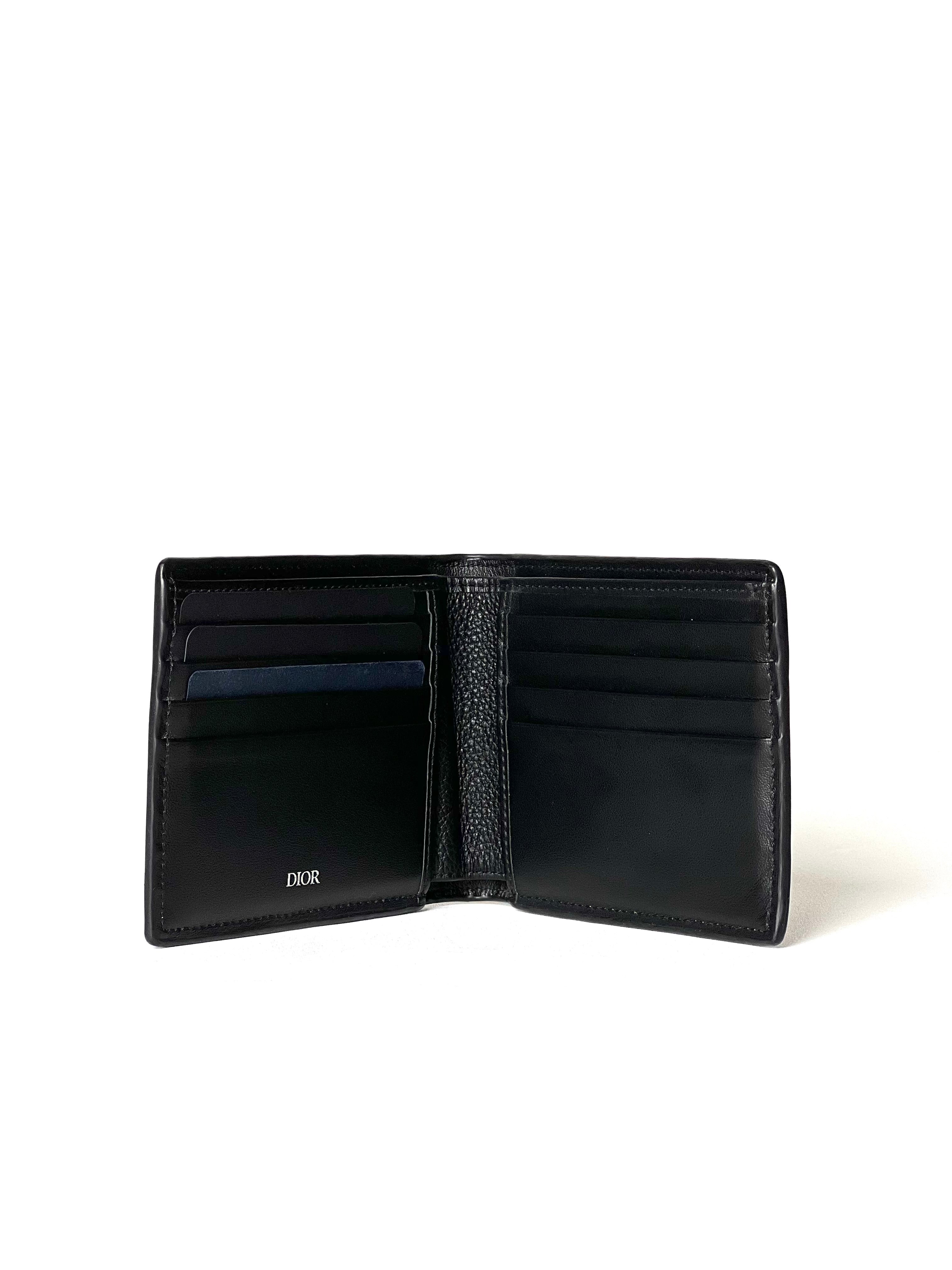Christian Dior Oblique Gravity Black Bifold Wallet