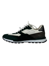 Berluti Scritto Green Suede & Leather Low Sneakers 3