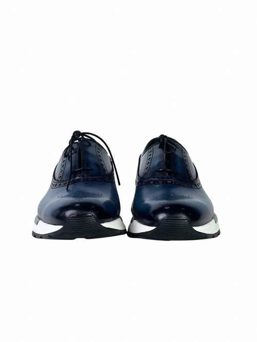 Berluti Fast Track Blue Sneakers