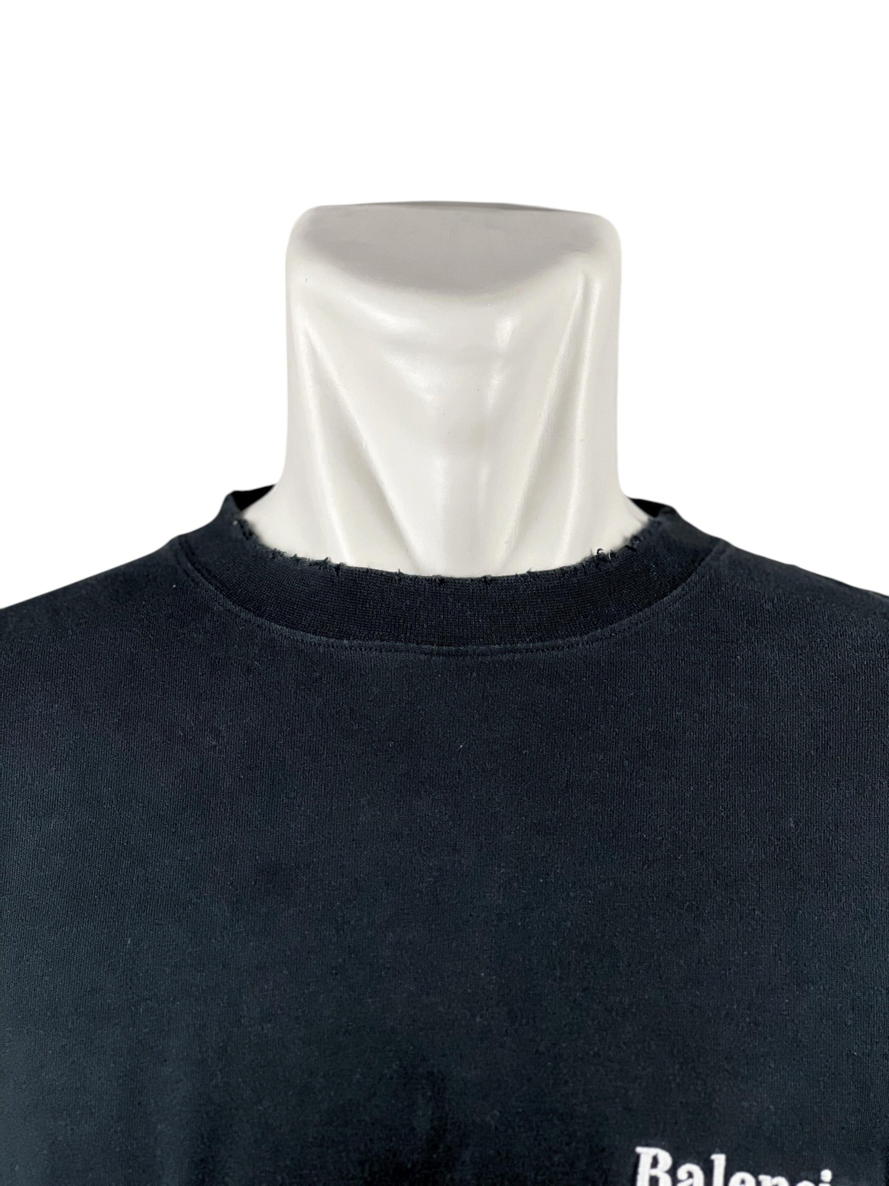 Balenciaga Bernie Sanders Black Shirt