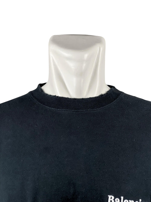 Balenciaga Bernie Sanders Black Shirt