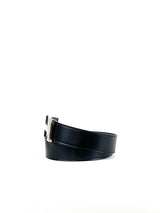 Hermes Constance H Silver Buckle Reversible Grey Belt 3