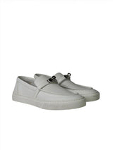 Hermès Game Kelly White Slip-On Sneakers 1