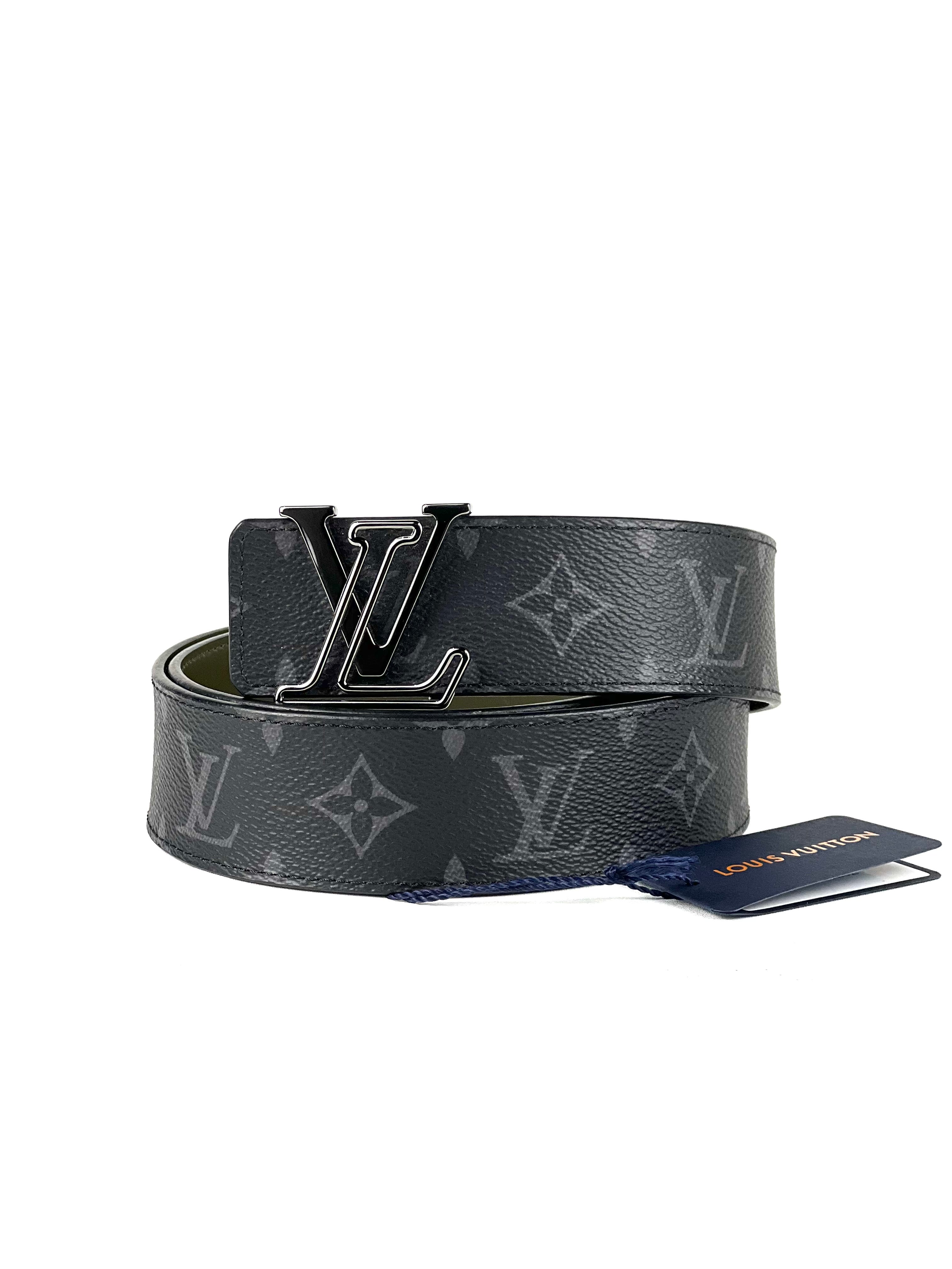 Louis Vuitton Initial 40mm Eclipse Monogram Reversible Belt
