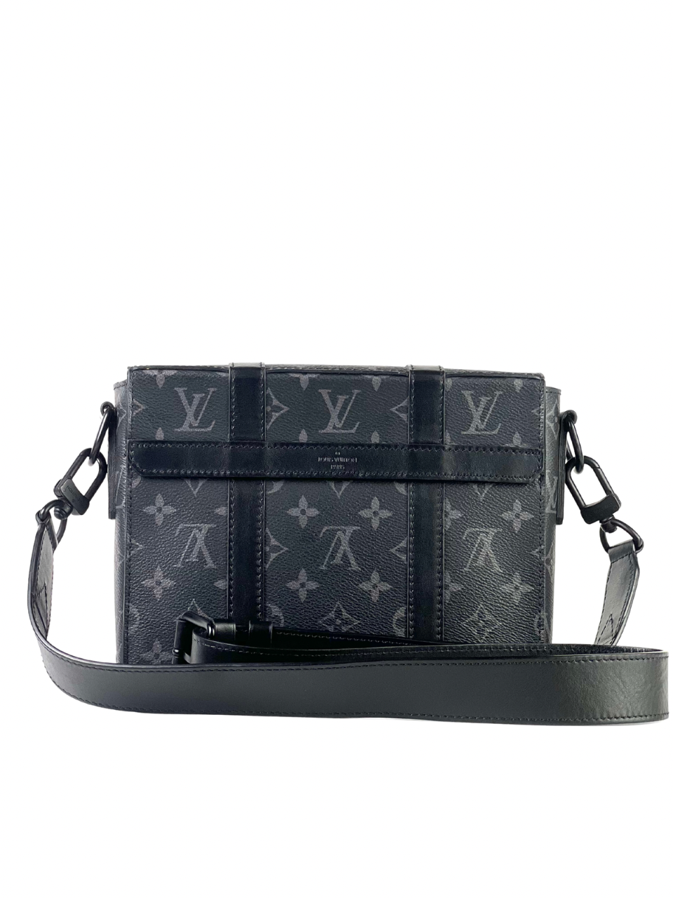 Louis Vuitton Eclipse Monogram Trunk Messenger Bag