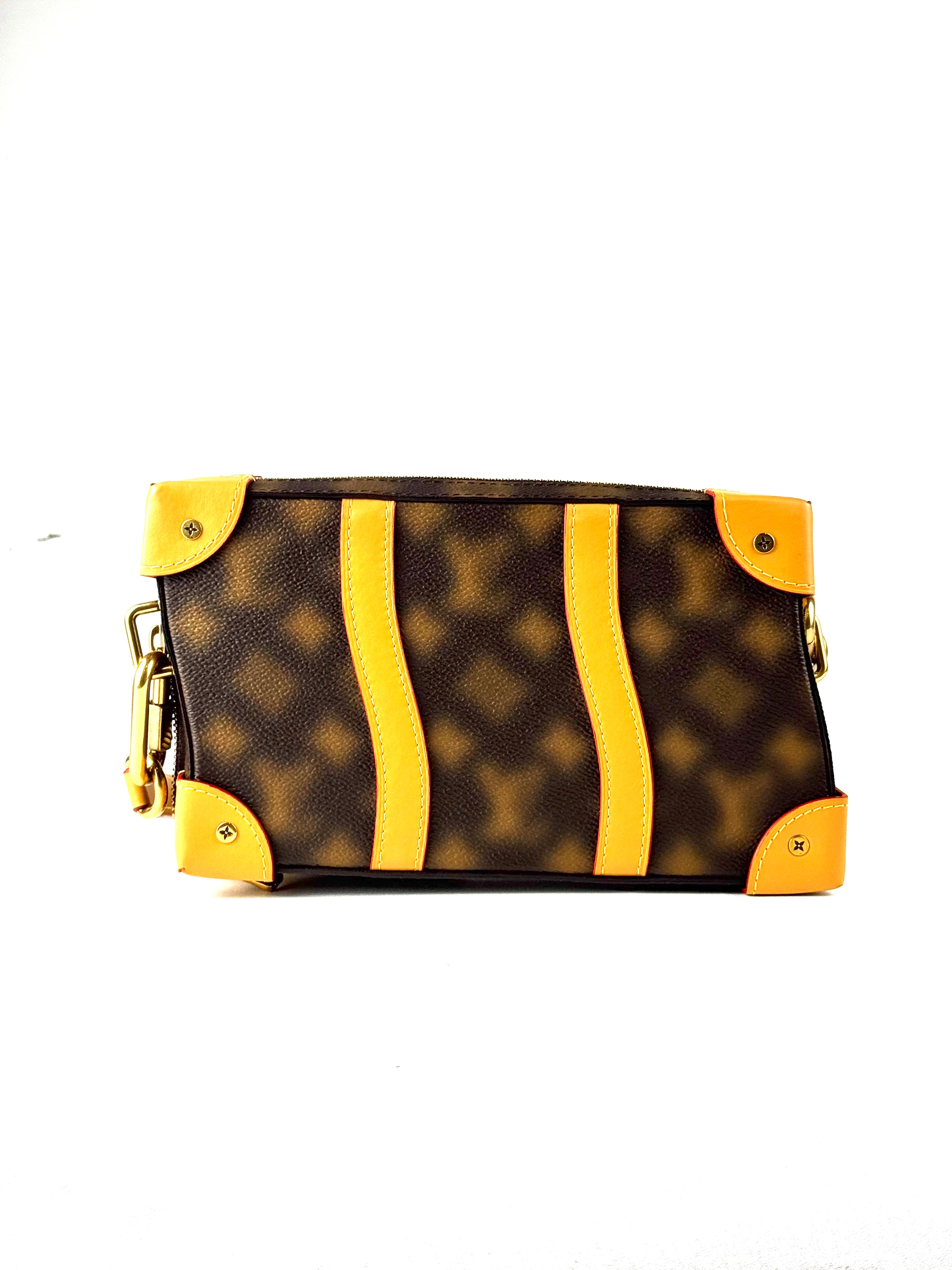 Louis Vuitton Monogram Blur Soft Trunk Wallet Slingbag (Microchip)