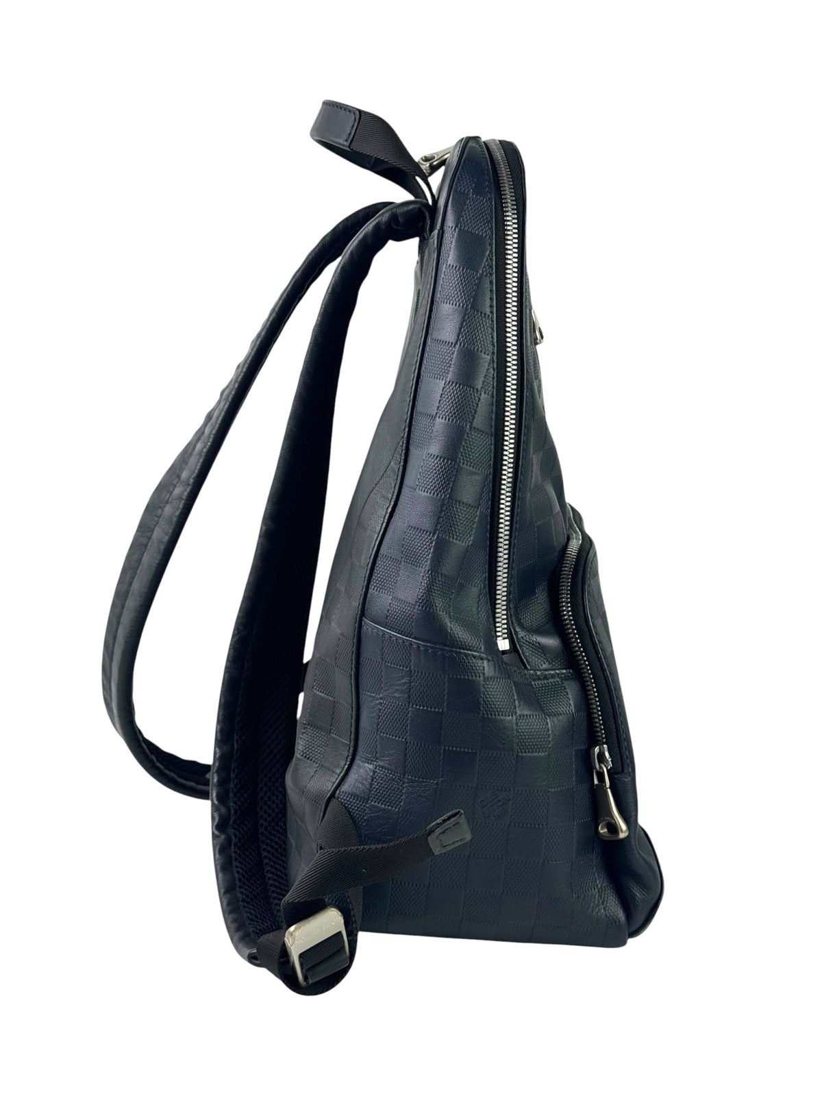 Louis Vuitton Campus Infini Leather Navy Damier Backpack