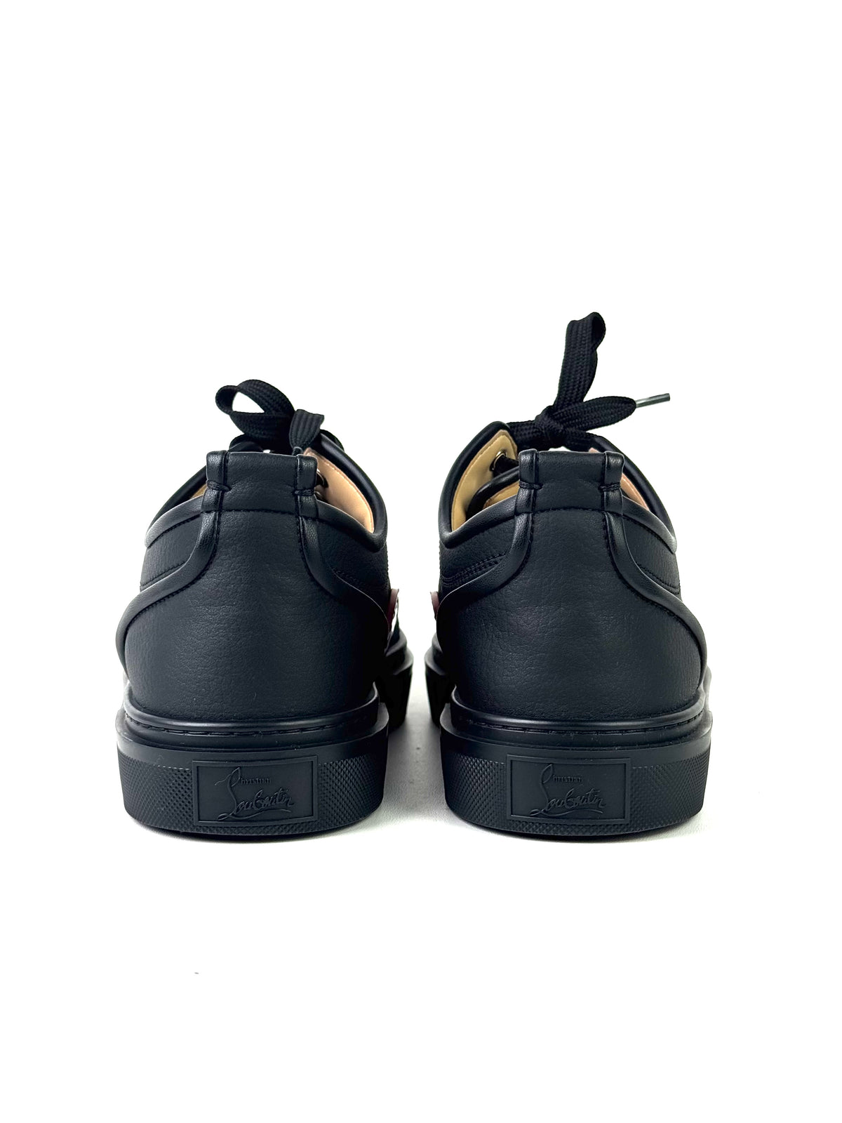Christian Louboutin Adalone Black Low Sneakers