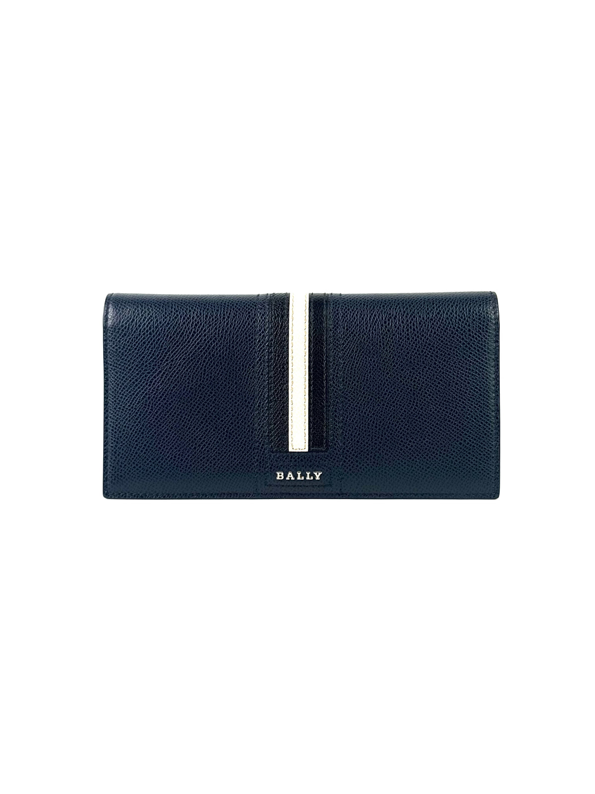 Bally Continental Navy Long Wallet
