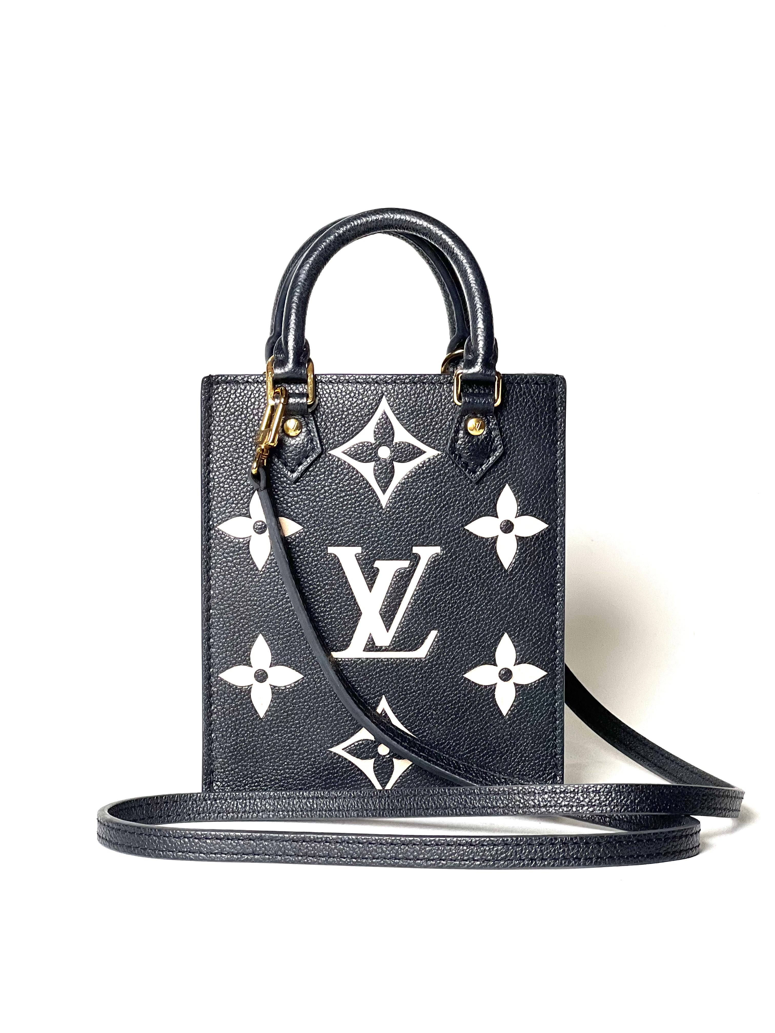 Louis Vuitton Sac Plat Petit Bicolor Monogram Slingbag