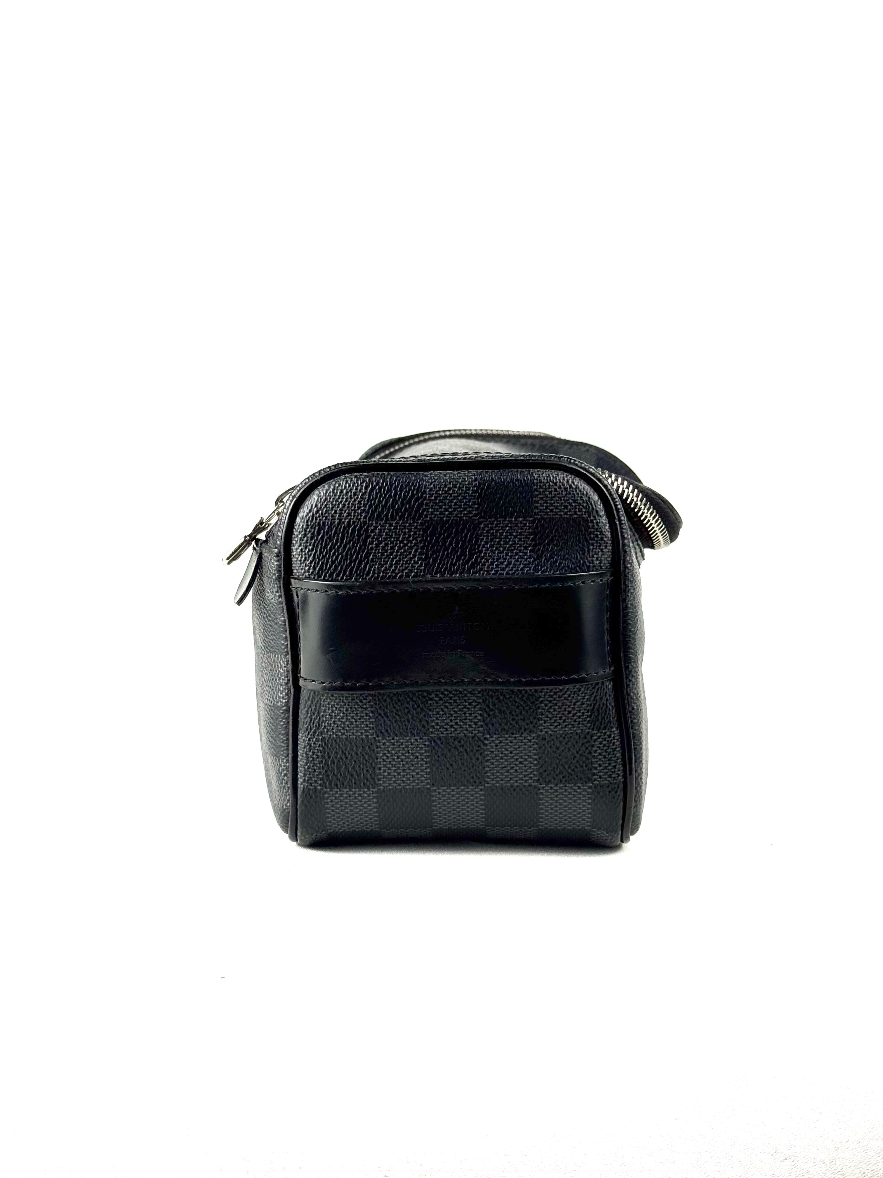 Louis Vuitton Damier Graphite Dopp Kit Toiletry Pouch