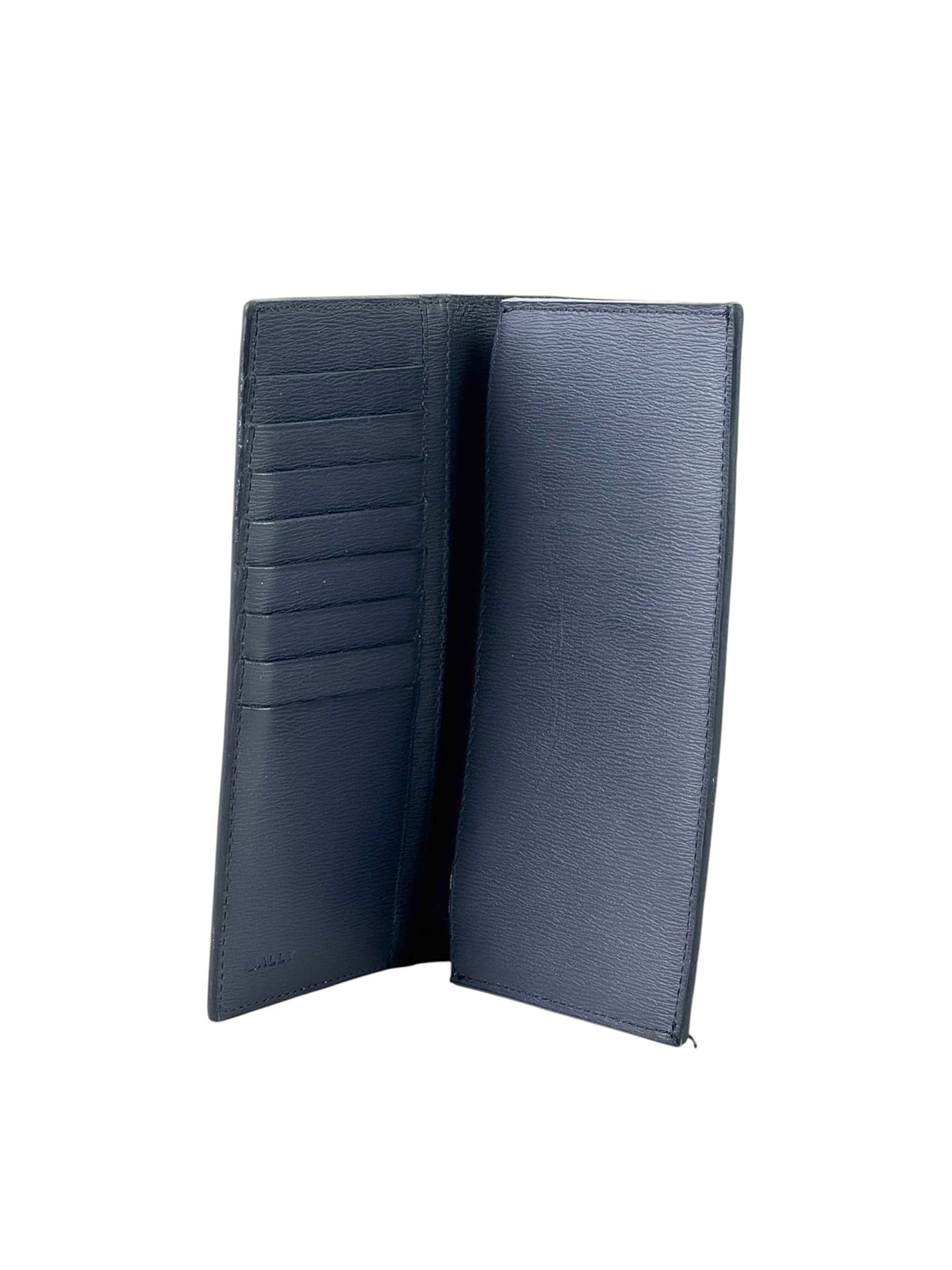 Bally Essentials Multiple Pocket Coin Black Long Wallet