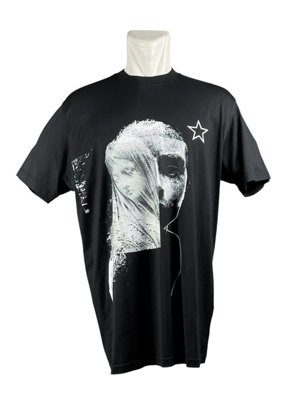 Givenchy Kanye Star Black Tee