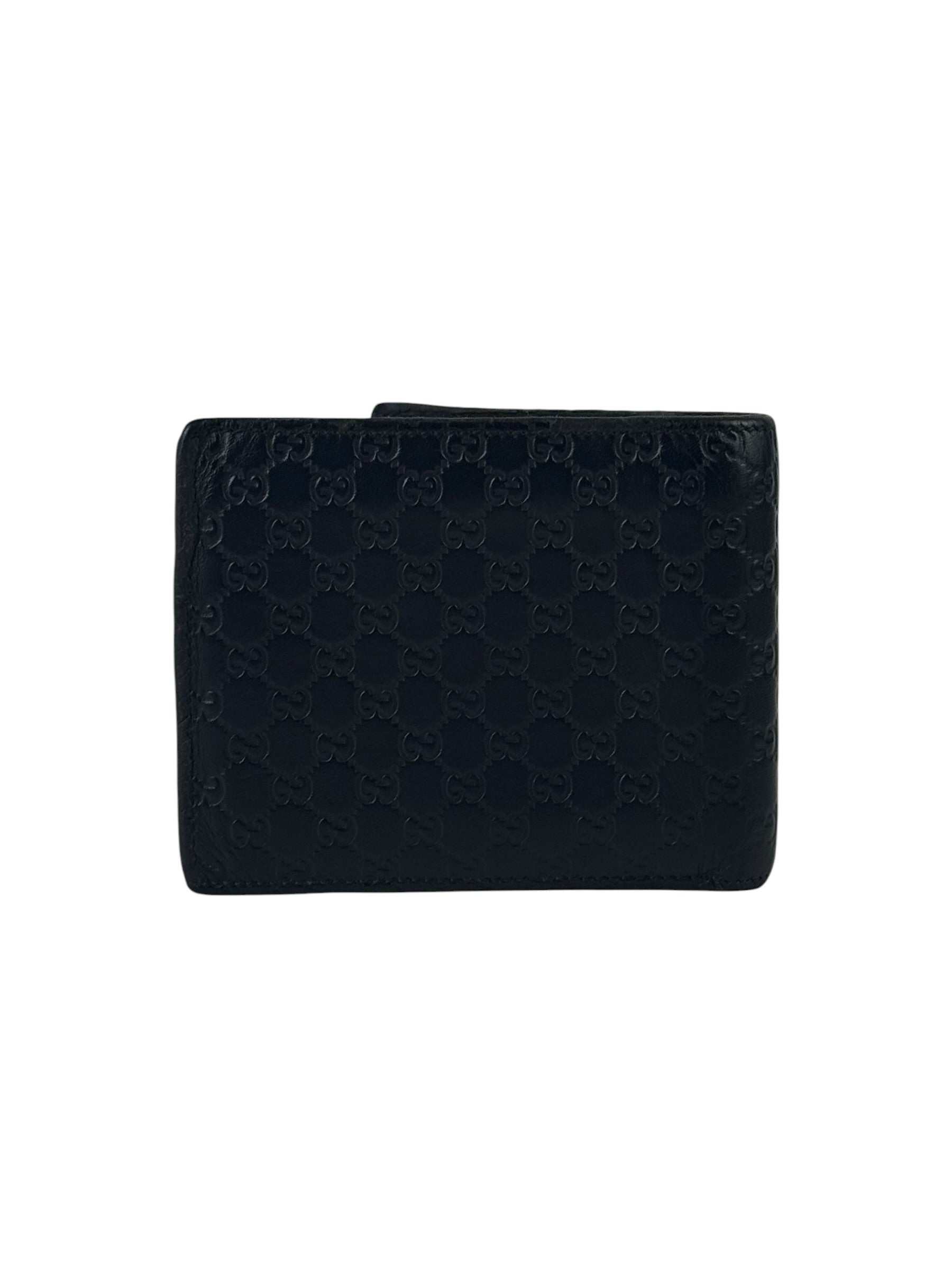 Gucci Microguccisima Leather Wallet