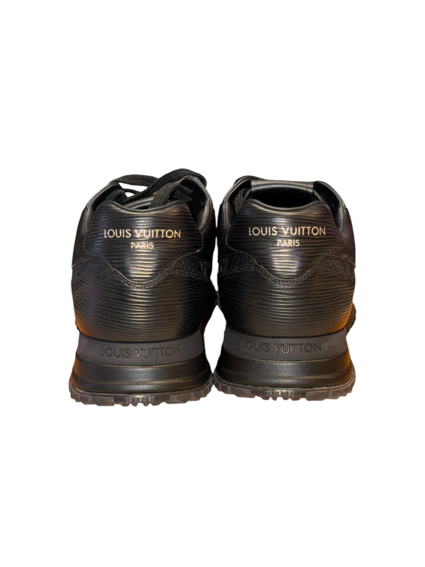 Louis Vuitton Run Away 3 Leather Black Sneakers