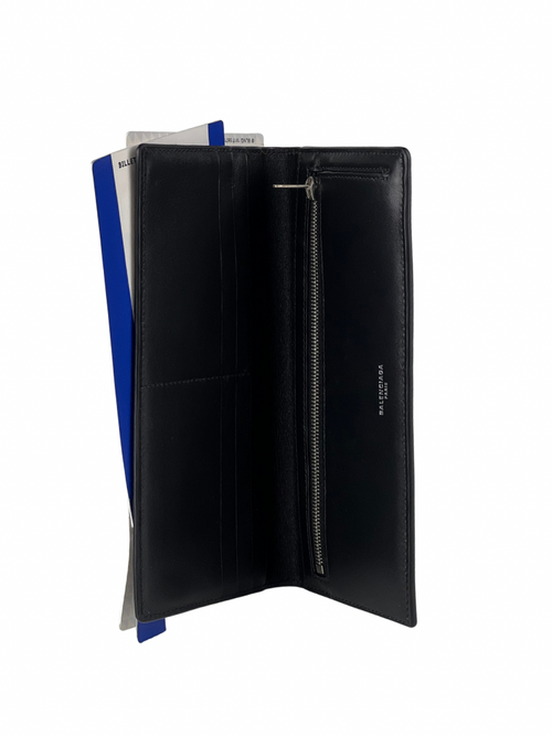 Balenciaga Passport Leather Long Wallet