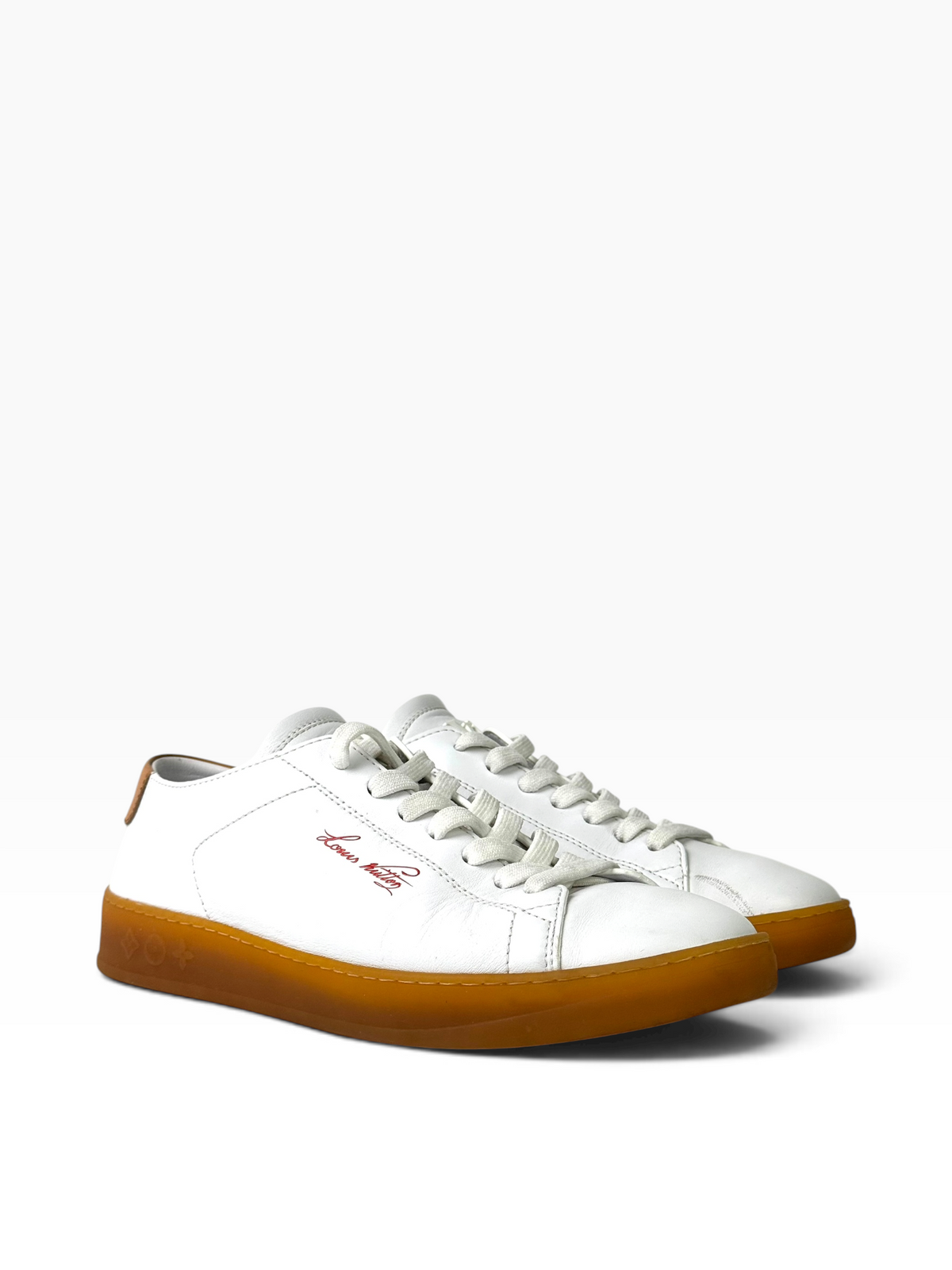 Louis Vuitton Resort White Leather Sneakers