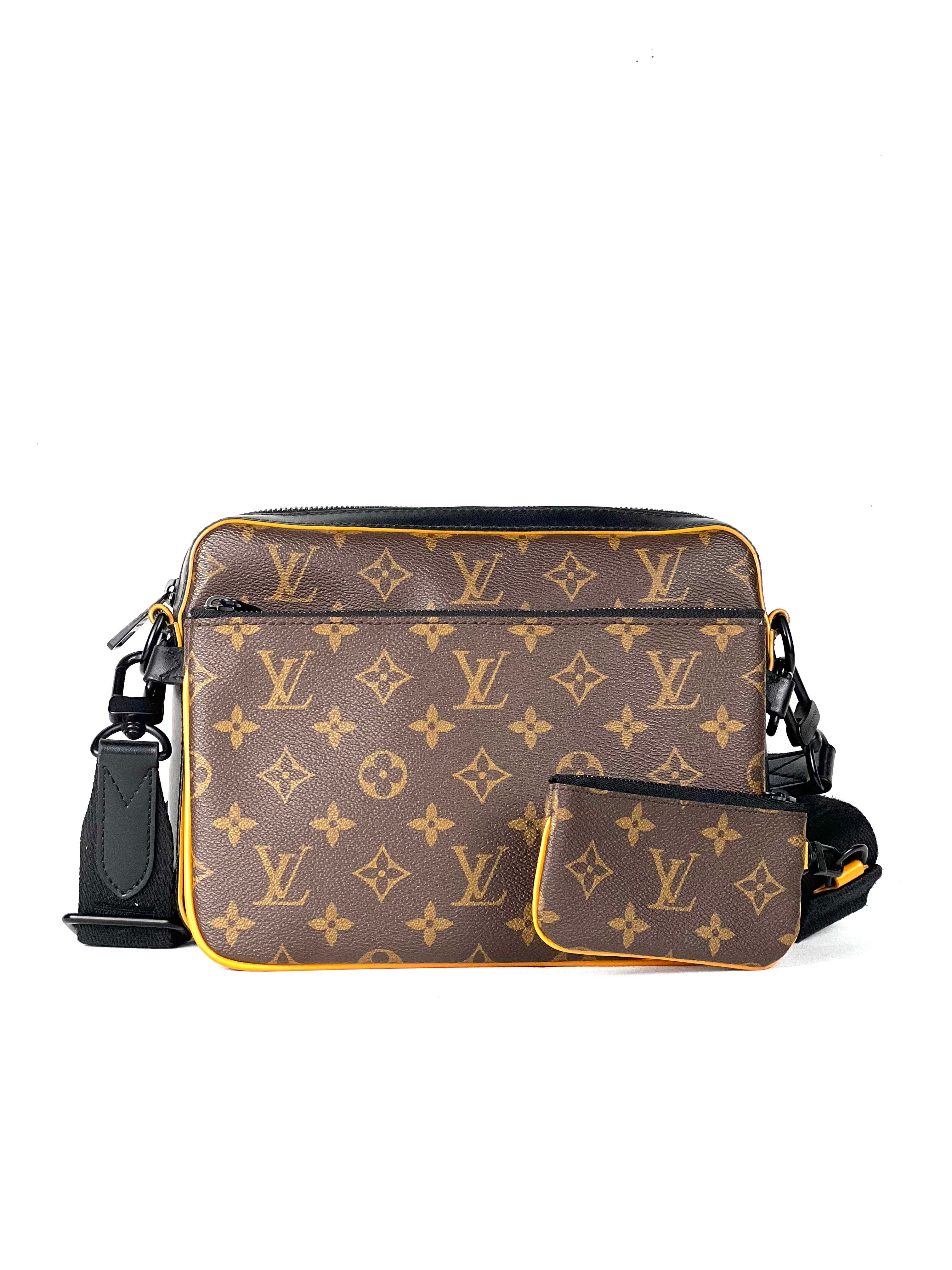 Louis Vuitton Monogram Macassar Trio Messenger Bag