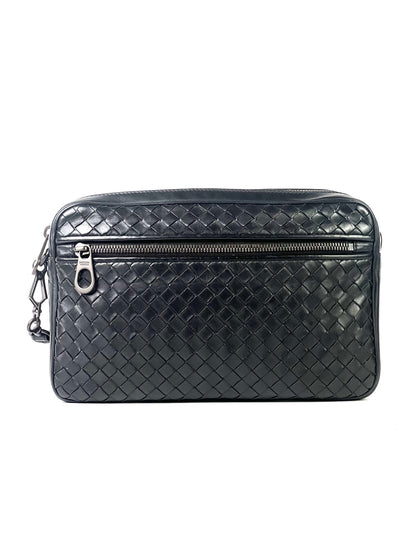 Bottega Veneta Intrecciato Black Pouch