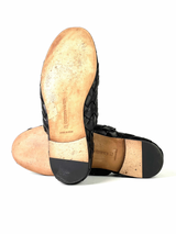 Bottega Veneta Intrecciato Black Leather Slipper 5