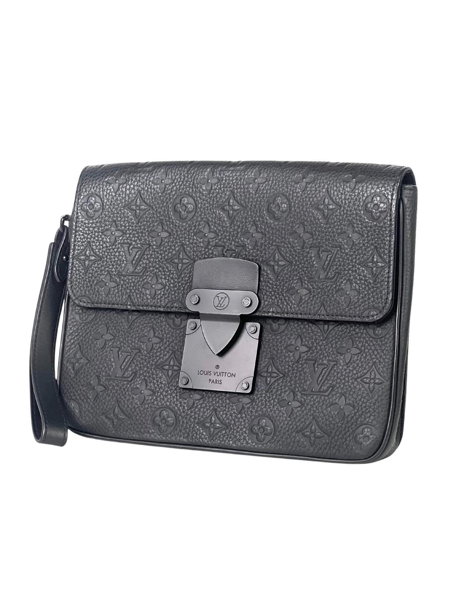 Louis Vuitton S-Lock Taurillon Monogram Pochette