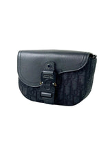 Christian Dior Black Oblique Jacquard Mini Saddle Messenger Bag 3