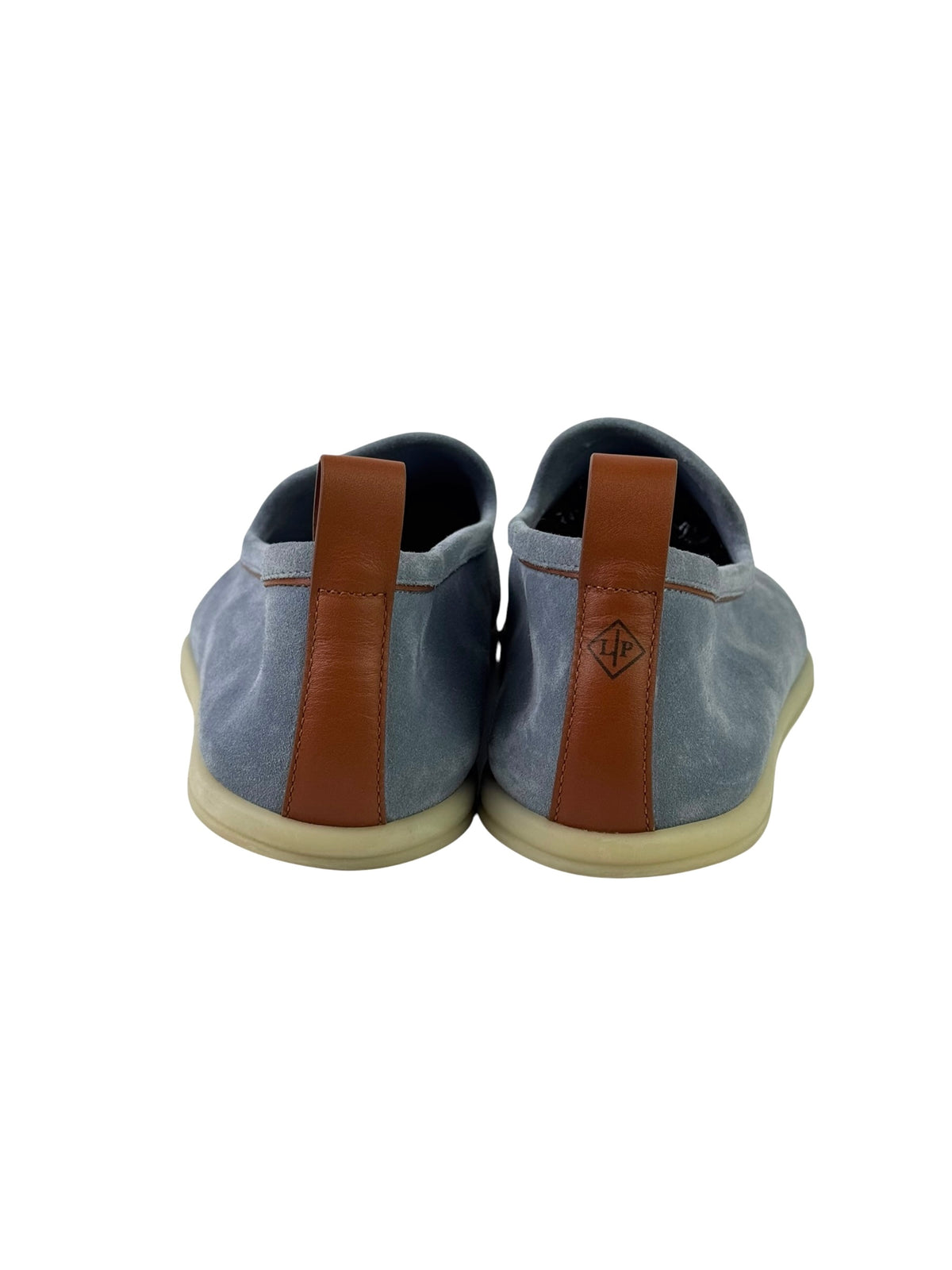 Loro Piana Venice Walk Blue Suede Slip On