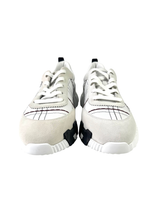 Hermès Bouncing Stitch White Leather Sneakers 2
