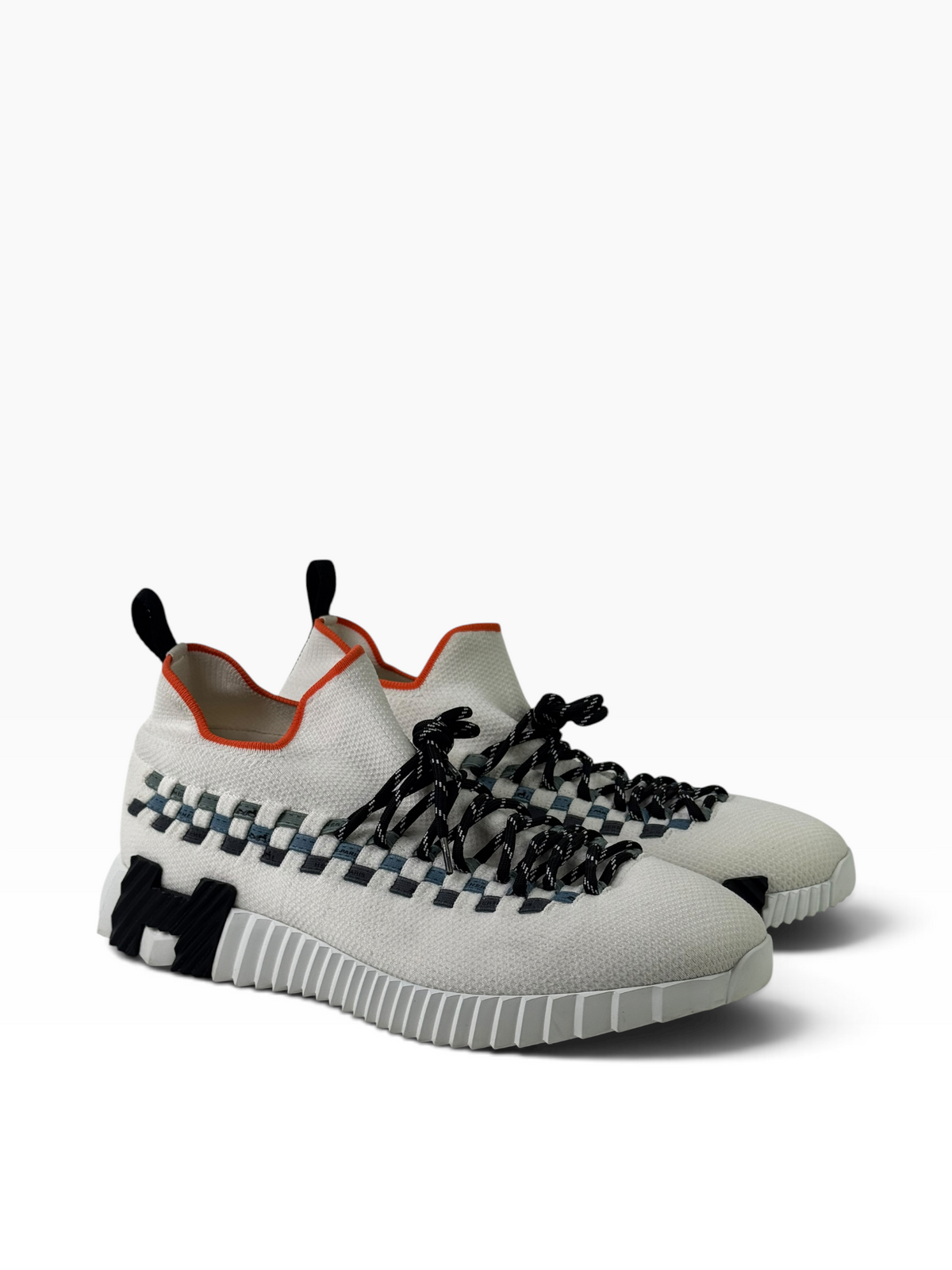 Hermès Bouncing Flex Multicolour Knit Sneakers