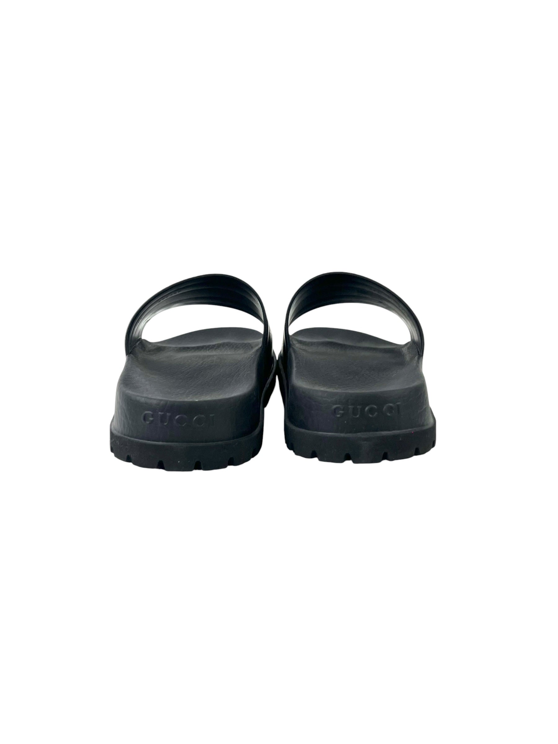 Gucci Track Rubber Black Slide